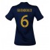 Cheap France Matteo Guendouzi #6 Home Football Shirt Women World Cup 2022 Short Sleeve